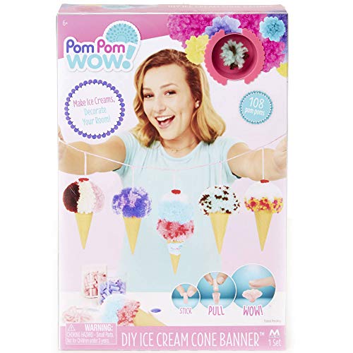Pom Pom Wow DIY Ice Cream Banner Kit
