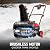 PowerSmart 80V 21-Inch Brushless Cordless Snow Blower, Electric Snow Blower 6.0Ah Battery and Charger Included