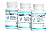 NuBiotix - 3 Bottle Combo - Probiotic Digestive Dietary Supplement for Men & Women - 45 Capsules in Each Bottle