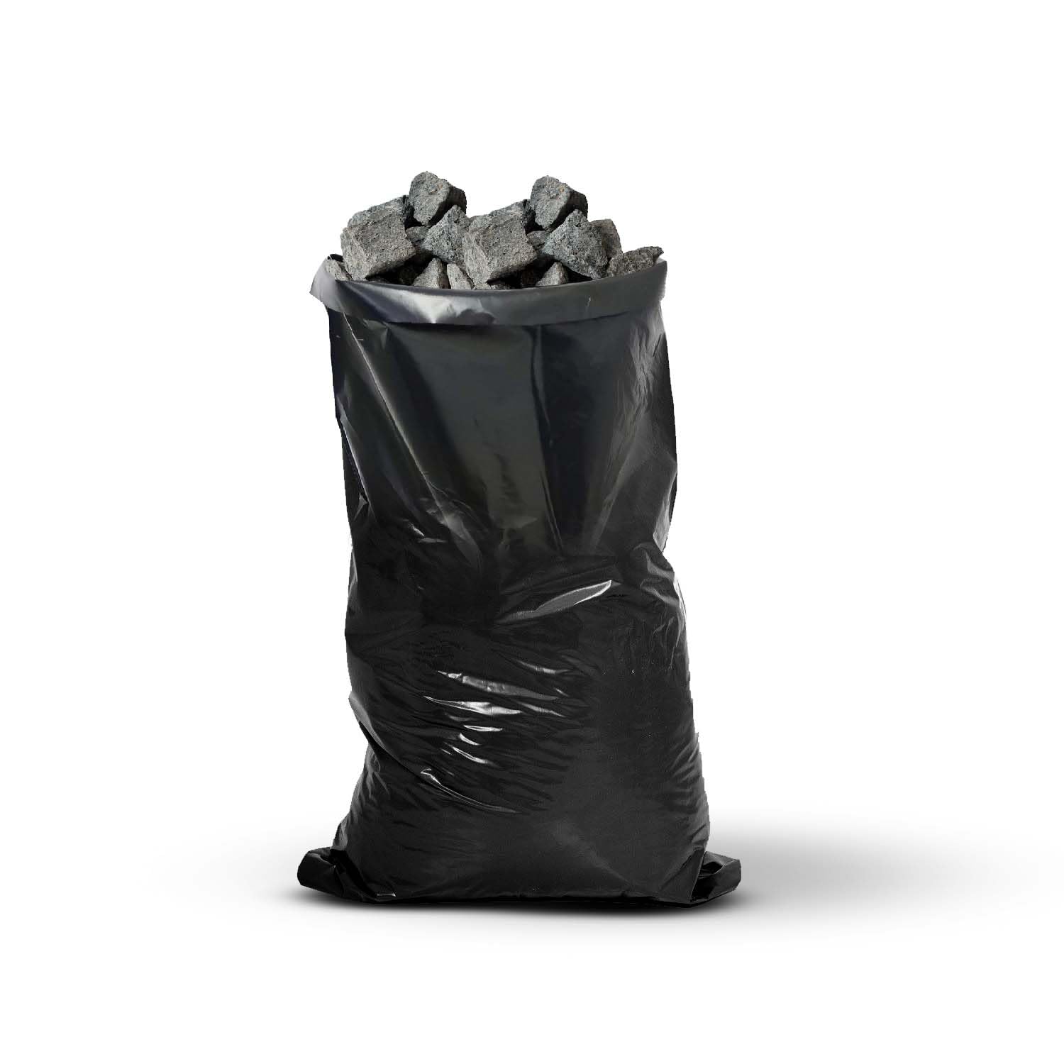 Sac à déchets de jardin très résistant 50x76 cm Primes DIY noir lot de 25