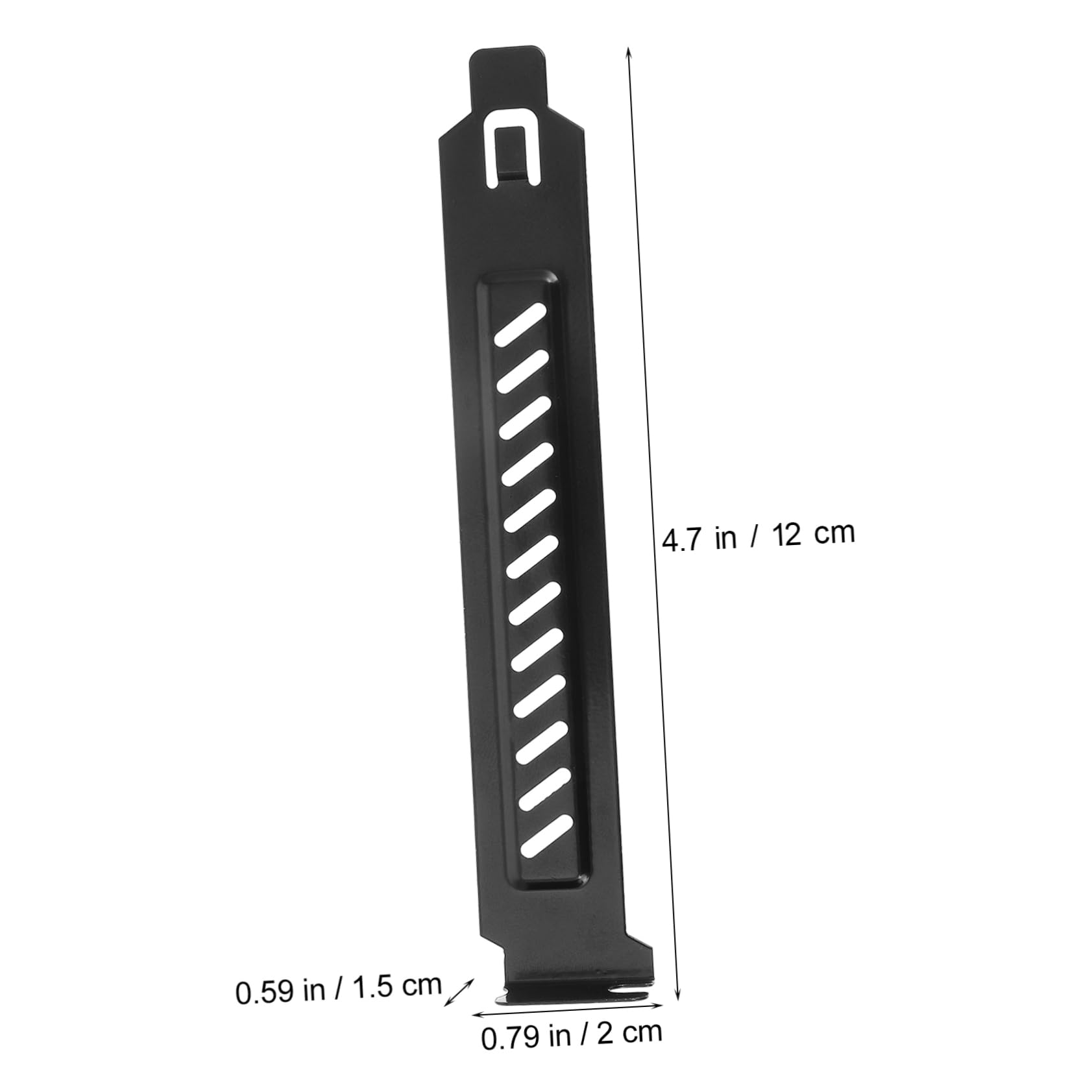 4 Set Piastra Copertura Pci Inossidabile Per Computer Design Con Inclinati Per Dissipazione Calore E Protezione Polvere Compatibile Con Case Standard E Full Profile 20 Pezzi*4