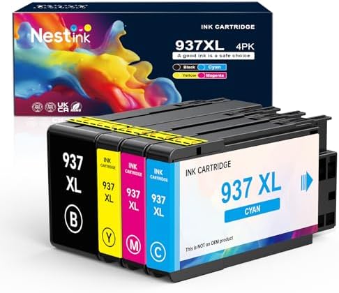 Nestink Druckerpatronen Set - 5-tlg Kompatibel Mit HP 950XL/951XL Für Officejet Pro