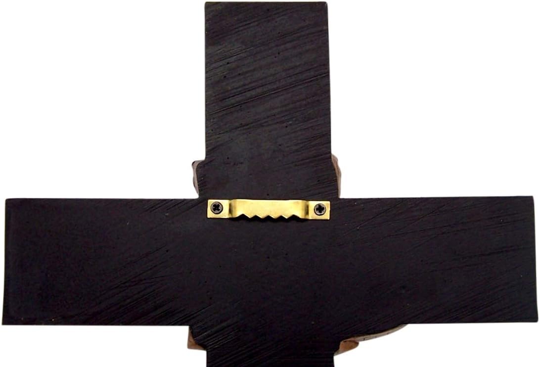 Wowser Patriotic Military Support Cast Resin Wall Cross Decor, 11 3/4 Inch