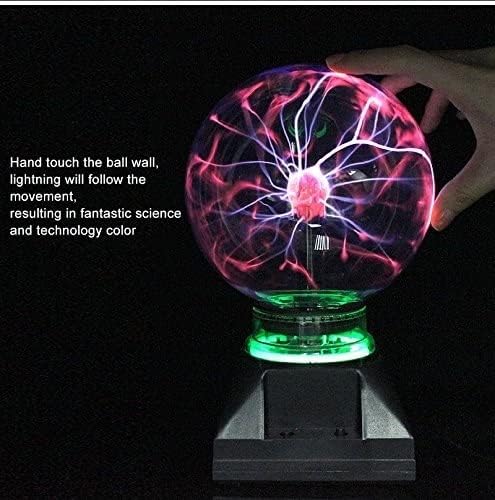 Miniatura 2 de Bola de luz estática de plasma mágico, luz de mesa, luz nocturna de esfera, regalo para Año Nuevo, lámpara de noche de plasma mágico, 6 pulgadas