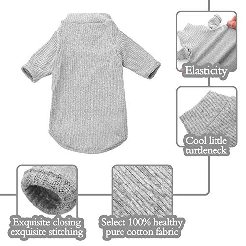 Hjyokuso-Hairless-Cats-Vest-Turtleneck-Sweater-Breathable-Adorable-Cat-Wear-Shirt-Clothes-Pullover-Kitten-T-Shirts-with-SleevesCats-Pajamas-Jumpsuit-for-Sphynx-Cornish-Rex-Devon-Rex-Peterbald