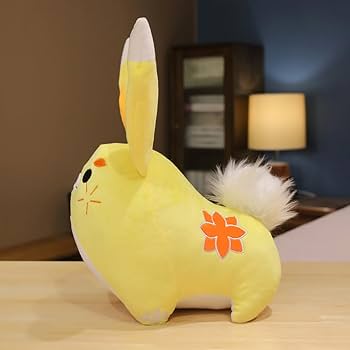 Amazon.co.jp: 原神人形周辺璃月瑶瑶月桂ウサギぬいぐるみcos