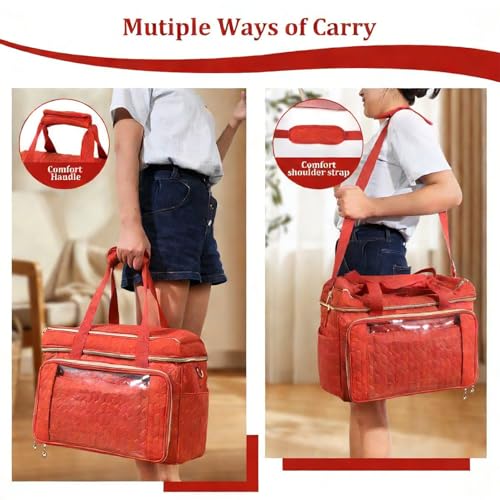 Sac à crochet grand format avec compartiments de rangement