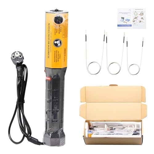 Magnetic Induction Heater Kit, 1000W 110V Induction Heater Bolt Removal 3 Coils, Hand Held Induction Bolt Removal Tool for Home Car Repair