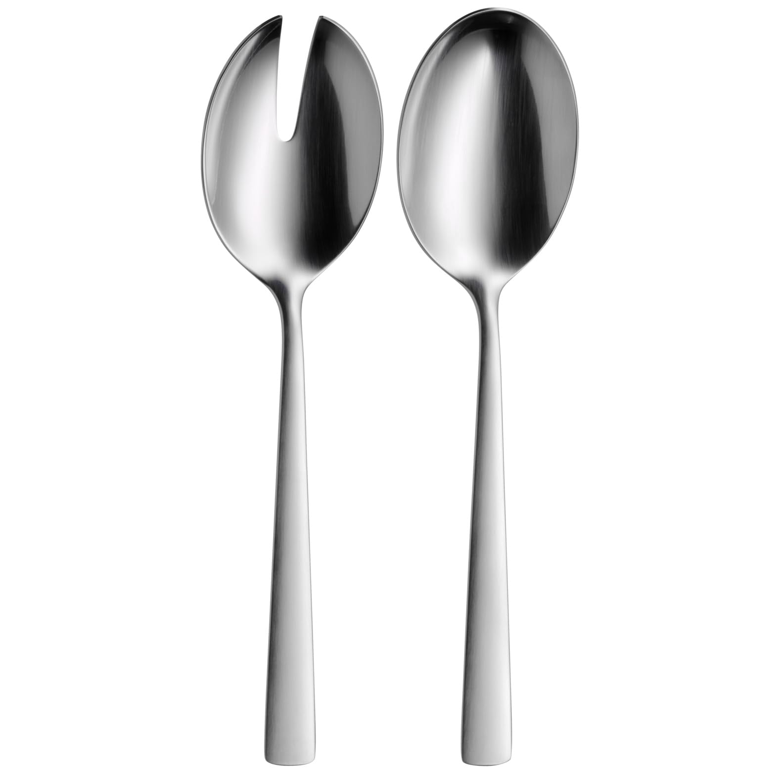 WMF Corvo Salatbesteck Edelstahl 24 cm, Salatgabel, Servierlöffel, Cromargan protect Edelstahl mattiert, kratzbeständig, spülmaschinenfest