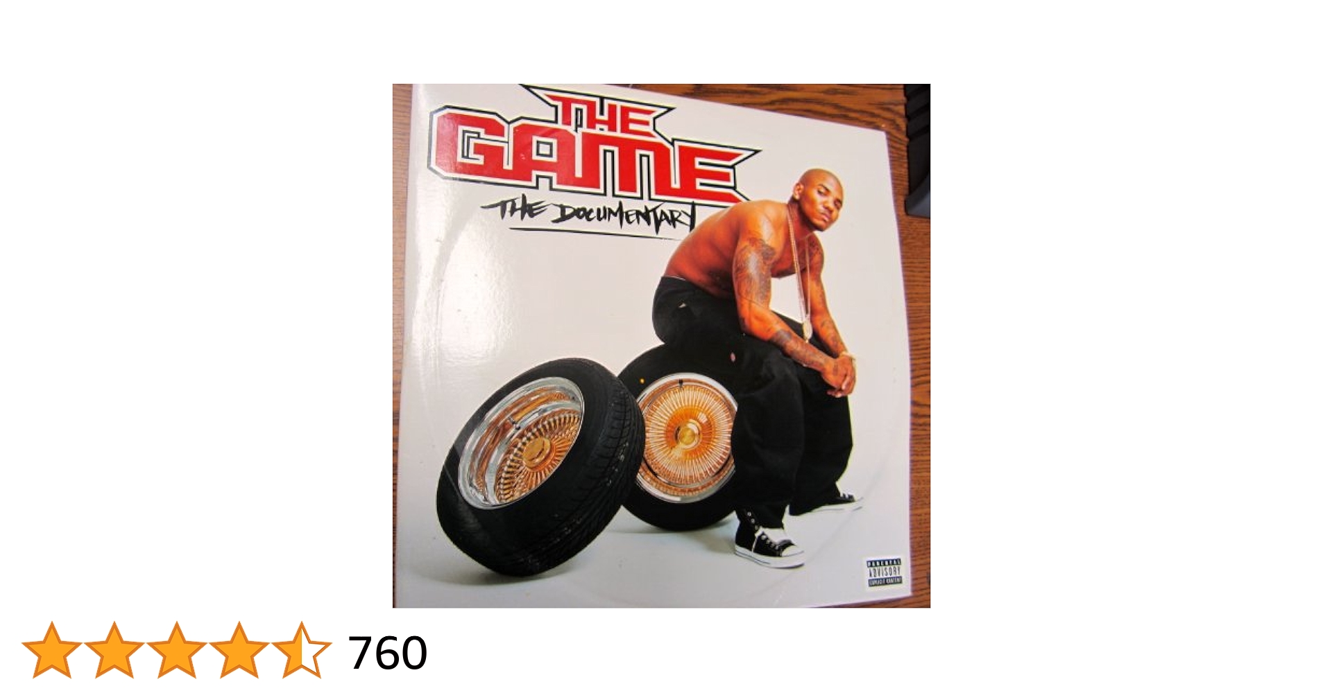 THE GAME / THE DOCUMENTARY オリジナル2LP The Documentary