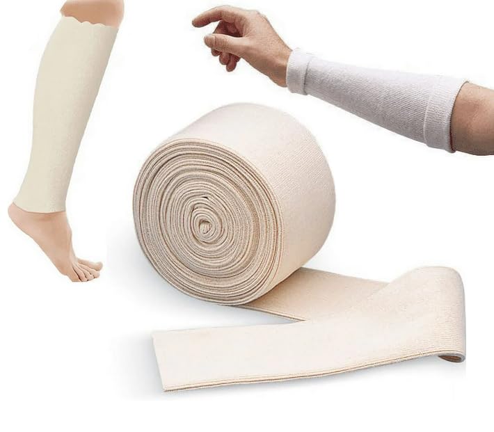 Stockinettes Material de Algodón 1/bx Libre de Látex Venda Tubular Suave de Tela No Estéril (2" x 25 yd/bx) miniatura 2
