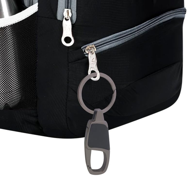 Image of Kraptick Keychain - Unisex Stainless Steel Key Holder for Bike, Car, Scooter & Home Compact Durable Rust-Resistant Keyring for Travel, Office & Daily Use-VV