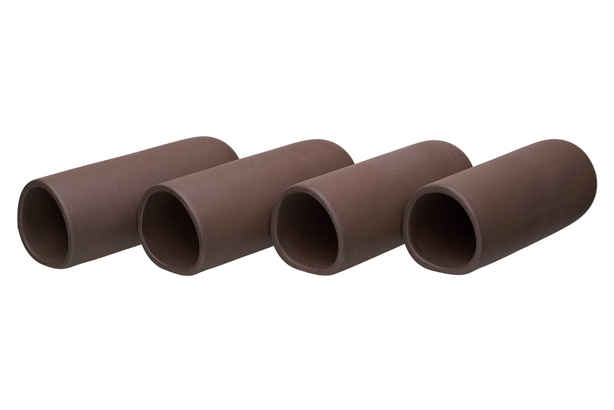 Plecoceramics Pleco Cave kit 4 pcs Breeding Ceramic Decorations Fish Tank Aquarium Medium Size