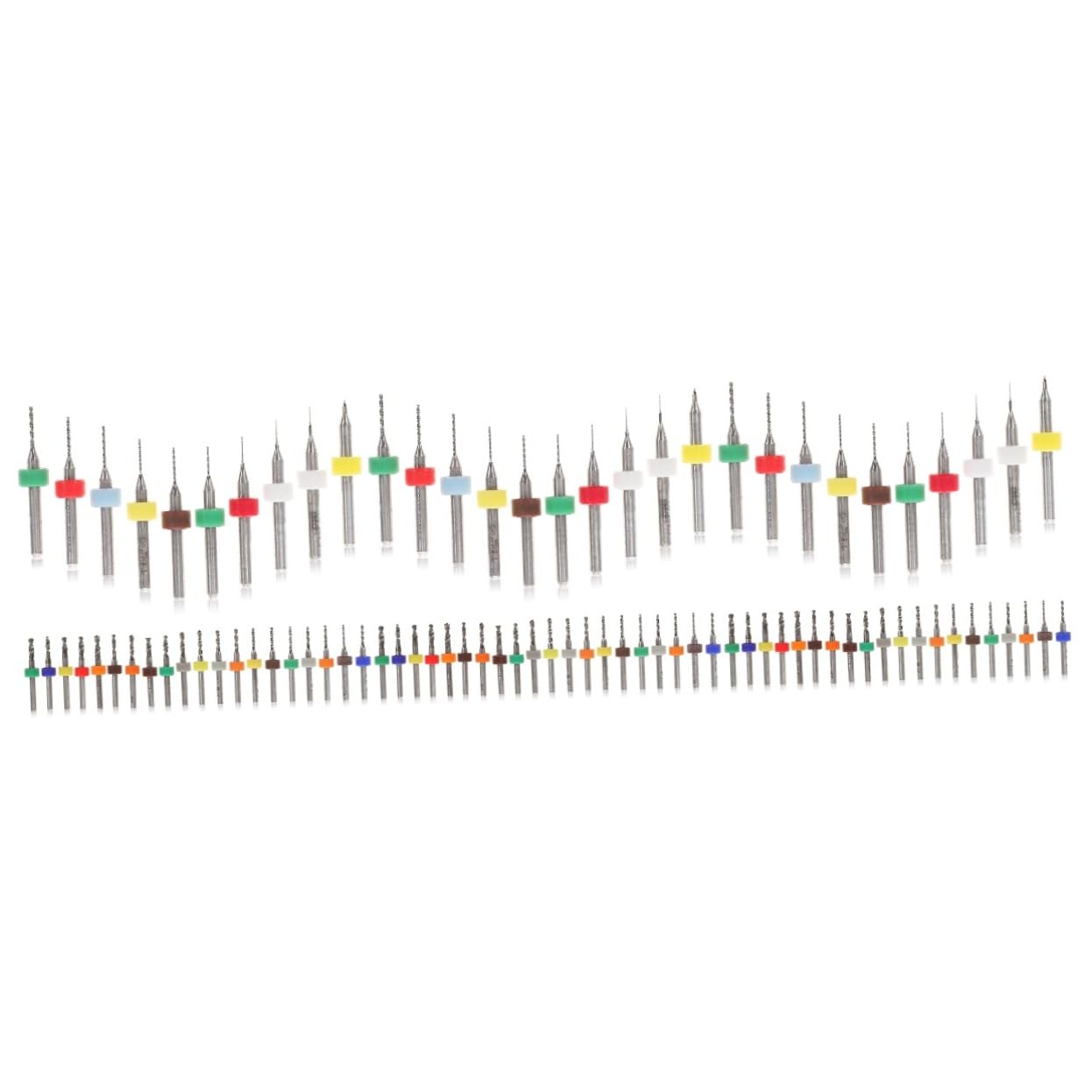 NUOBESTY 3 Set Punta Da Trapano Per Circuito Stampato Punta Per Trapano Punte Da Trapano in Cobalto Asse Piccolo Micro Trapano Per La Creazione Di Gioielli Punte Per Gioielleria 30 Pezzi*3