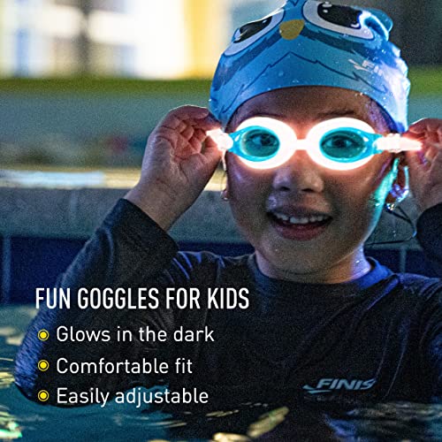 FINIS FlowGlows Kids Swim Goggles Pink - Image 3