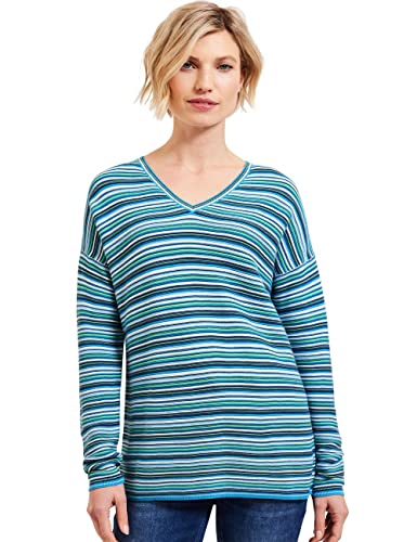 CECIL Damen B302258 Strickpullover, Club Blue, XXL