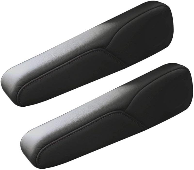 Capa de revestimento para apoio de braço Honda CR-V 2007 a 2009 – Couro preto
