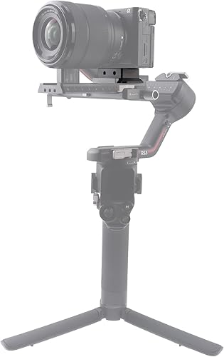 Miniatura 7 de FocusFoto Placa base de liberación rápida superior mejorada para DJI Ronin RS2 RSC2 RS3 Pro RS4 Pro RS 4 Mini estabilizador de cardán Arca-Swiss