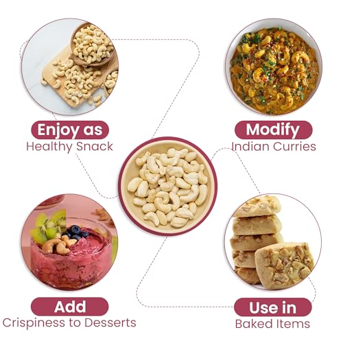 Image of Nutraj Cashews 500g (250g x 2) Pouch |Kaju