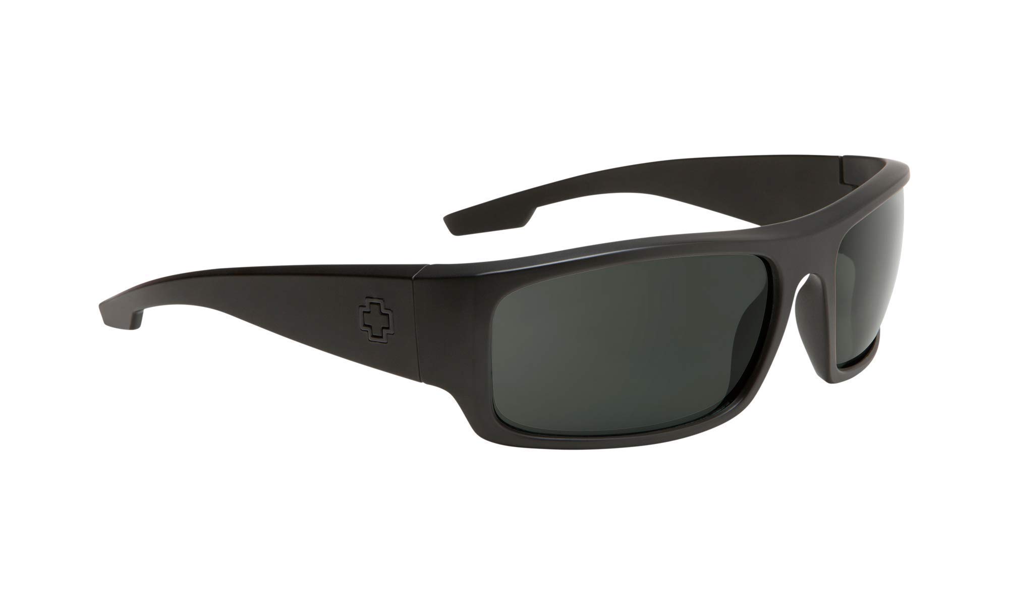 SPY Optic Piper, Rectangular Wrap Sunglasses, Color and Contrast Enhancing Lenses