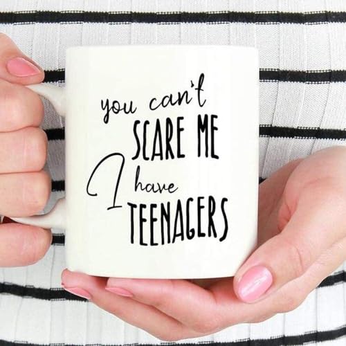 Kagrun Eydis You Can'T Scare Me, Mom Mug, Dad Mug, Funny Parent Gift, Gift For Mom, Mom Dad Coffee Mug, Mom Of Teenagers, Funny Mom Cup cover