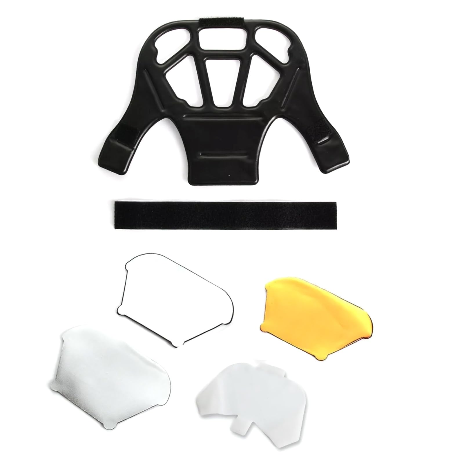 Camera Speedlite Flash Reflector Diffuser for DSLR Cameras Flashes, 3 Color Reflector Board Included