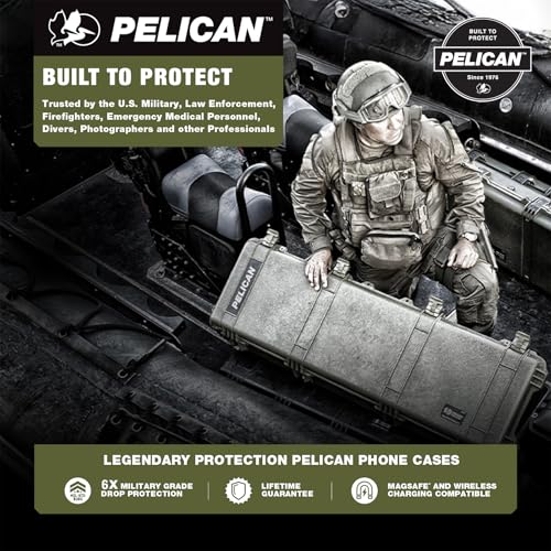 Pelican Voyager iPhone 17 Pro Case - Rugged MagSafe Phone Case -Black/Clear - image 9