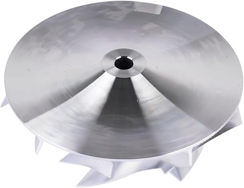 Miniatura 5 de Rueda de compresor de turbo Wicked Billet de repuesto para Ford 7.3L PowerStroke Diesel TP38 Tubo 1994-2003 WW38 GELUOXI