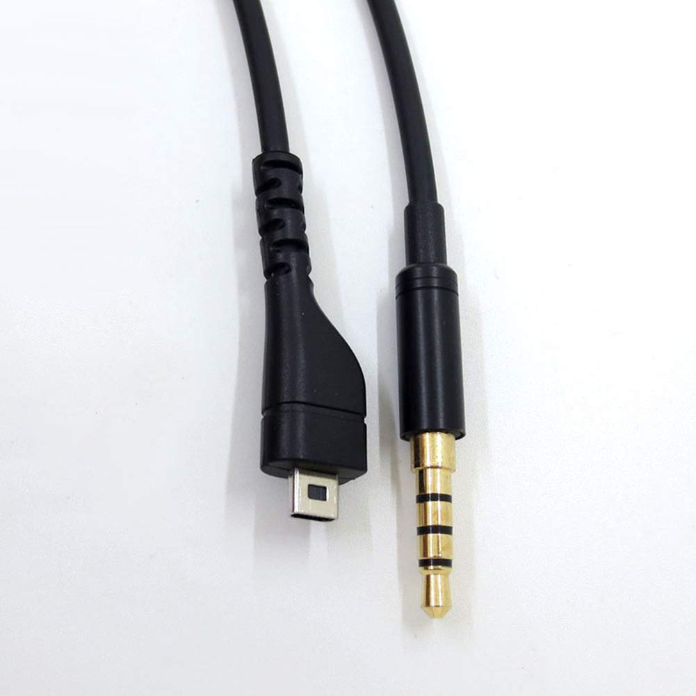 Yuhtech Vervangende 1.5m zwart USB Audiokabel voor SteelSeries Arctis 3/5/7 Gaming Headset Accessory