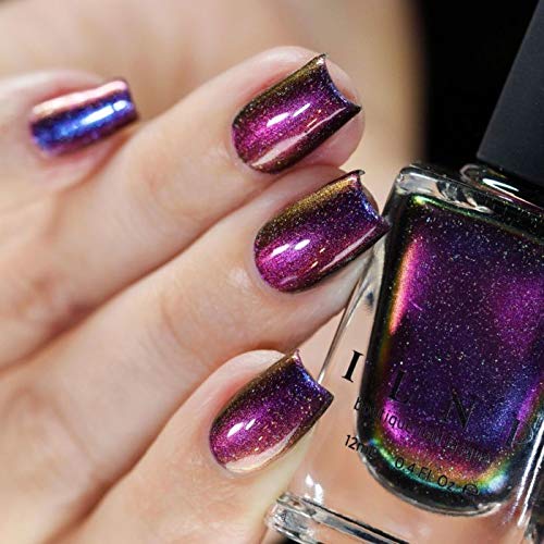 Image of ILNP Tilted (H) - Purple to Orange Holographic Ultra Chrome Nail Polish