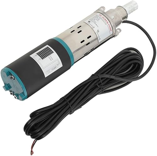 Miniatura 4 de Kit de bomba sumergible solar de 200 W, bomba de mano de pozo de agua profunda de 12 V CC, energía alternativa alimentada por energía solar con