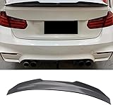 MotorFansClub Rear Spoiler Trunk Wing Fit for BMW 5 Series G30 Sedan F90 M5 528i 525i 530i 535i 550i 2017 2018 2019 2020 Trunk Lid Spoiler(Real Carbon Fiber)
