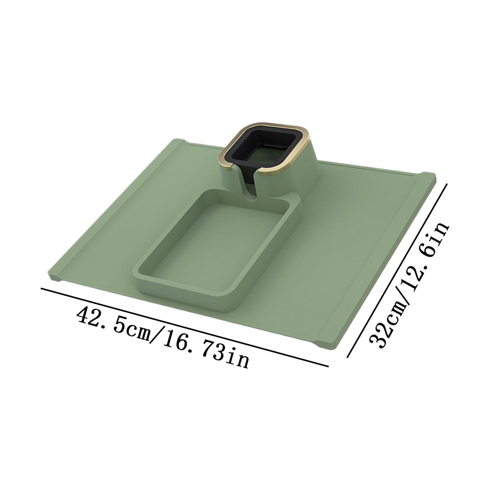 Bandeja antideslizante para brazo de sofá, soporte para mando a distancia, para reclinables, versátil, accesorio de sofá para teléfono y solución de almacenamiento de aperitivos