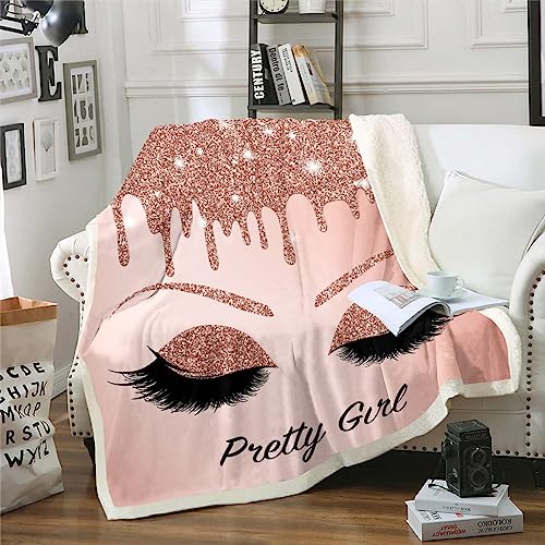 Erosebridal Eyelash Fleece Blanket Baby 30