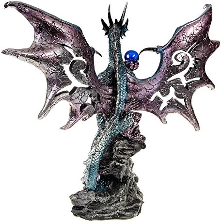 Nemesis Now Blue Dragon Protector Figurine 26cm Blue