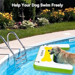 Dogpoolramp472x354extralargeinflatabledogboatrampdogonwaterrampupto255lbsdogwaterrampforboatpoollake  Cucciolini Doodles   cucciolini doodles