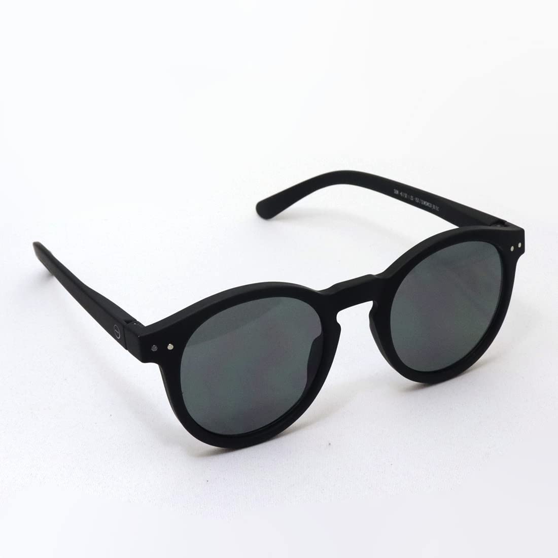 IZIPIZI OCCHIALI SUN M BLACK - Unisex - Klassisch - UV-Schutz - Vollrand - Kunststoffrahmen - Kunststoffglser - Polarisiert - UV-Schutzbeschichtung - Erwachsene