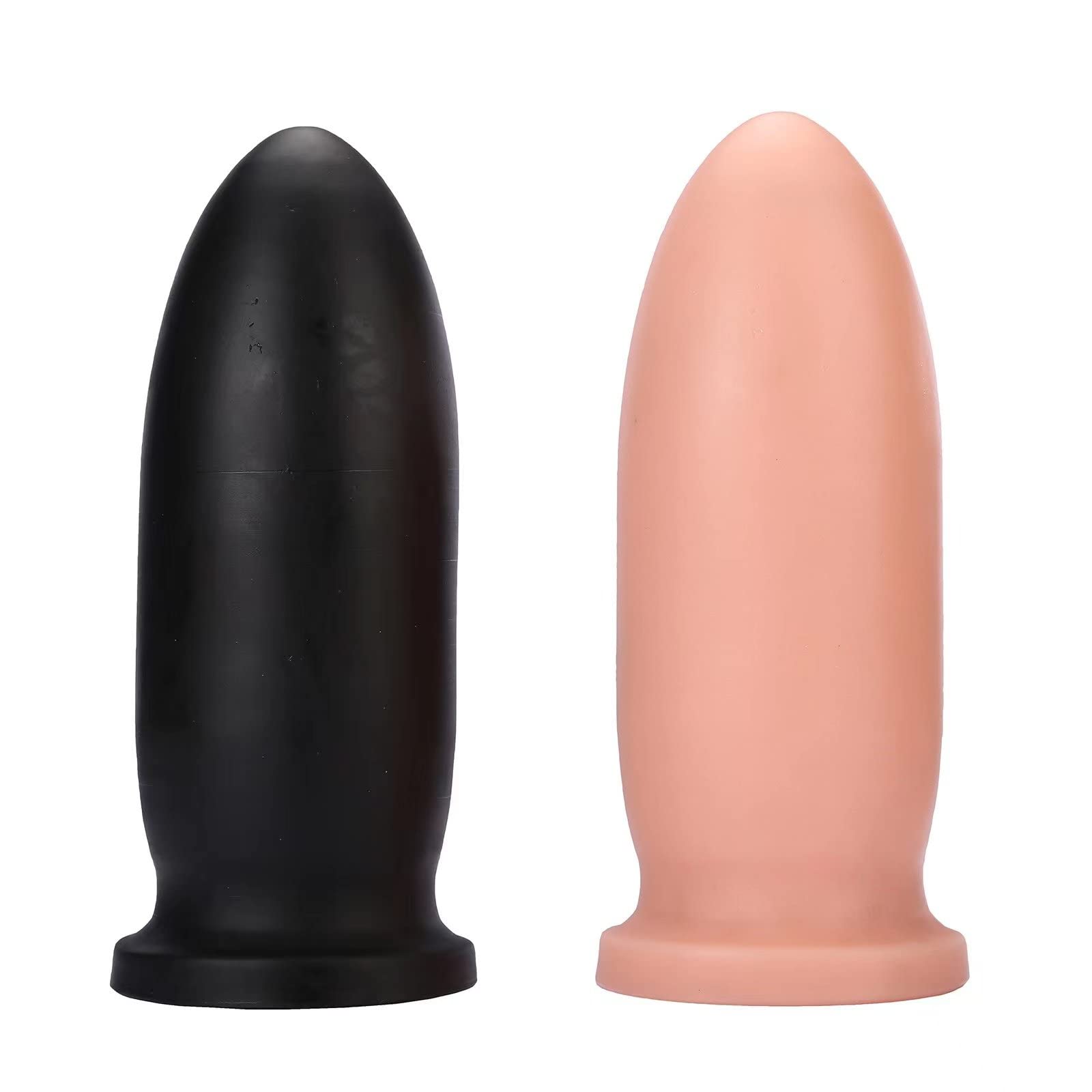 SUMME XXL plug anale per principianti donna piccolo anale in silicone liquido super morbido con scanalatura, butt plug giocattolo sessuale per principianti e utenti avanzati(Fleischfarbe)