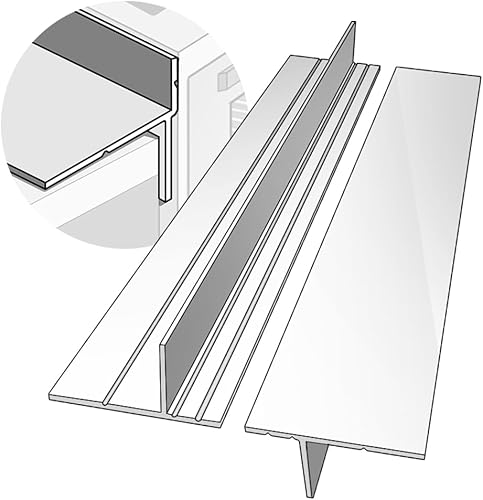 Miniatura 15 de Fundas de silicona para huecos para encimera de cocina, antideslizantes, no pegajosas, sellan derrames entre encimera, estufa, horno, lavadora,