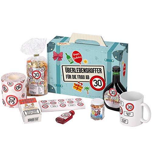 Lustapotheke® Überlebenskoffer für die Frau ab 30 (9 teilig) als Geschenkidee Cover
