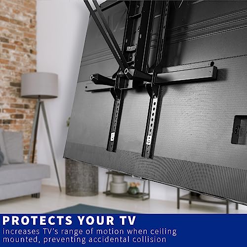 Vivo Vertical Vesa Extender Plate Bracket Kit Designed For Low Vesa Pattern Tv’s, Fits Tv Ceiling Mounts, 2 Brackets, Black, Mount-Ad165 #TOP3