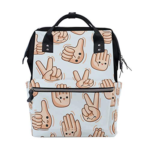 Gloden Anchor - Mochila de gran capacidad para momia y mujer, Multi7, Una talla