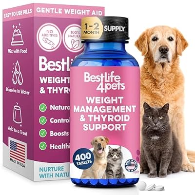 BestLife4Pets Weight Loss for Dogs - 400 Pills