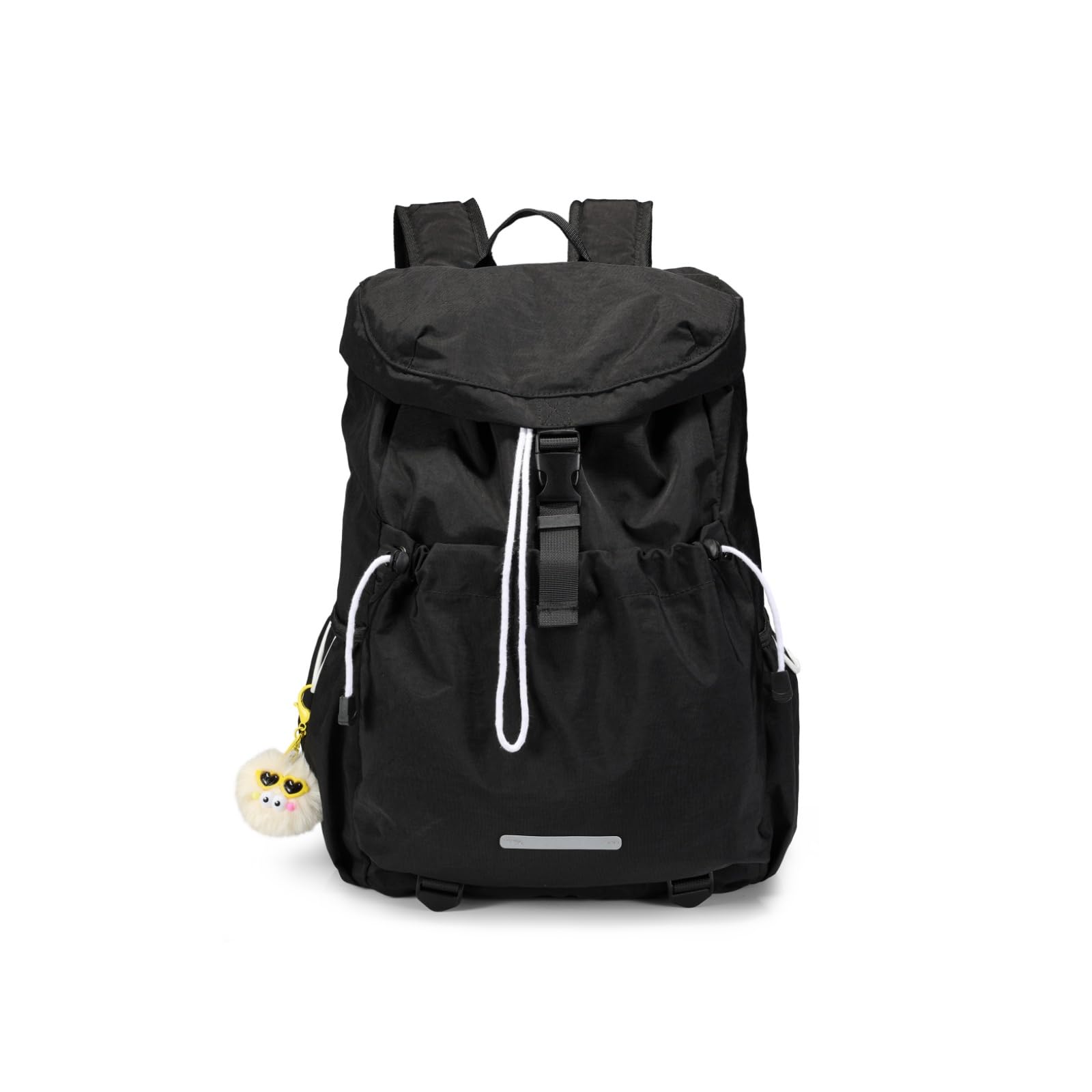 Ankyery Drawstring Backpack for Teen Girls Boys, Work College Travel 17 Inch Laptop Backpack, Cute Back to School Bookbag, Casual Daypack for Middle