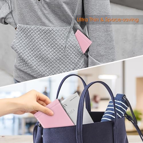 Image of FINTIE Soft Eyeglasses Case with Cleaning Cloth, Portable Squeeze Top Vegan Leather Glasses Pouch, Sunglasses Eyewear Bag