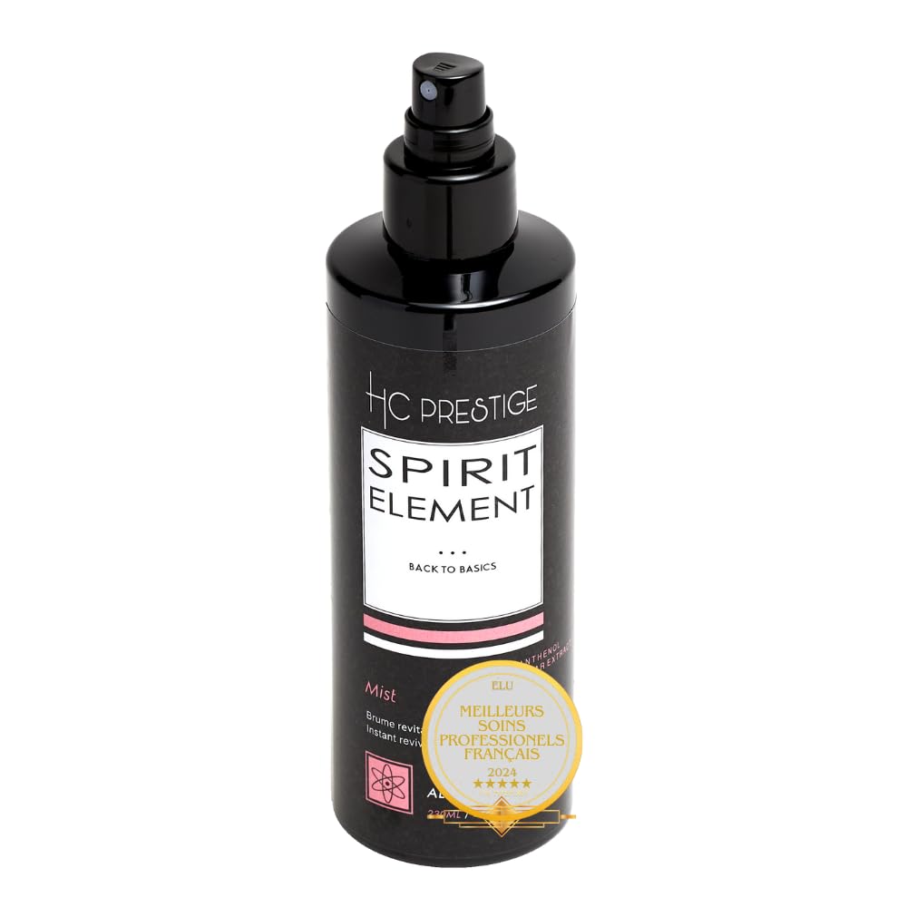 HC Prestige Mist Sans Rinçage Always Young - Effet Glossy - Hydratation Profonde & Brillance - Panthénol, Vitamine E & Caviar Marin - Formule Naturelle Silicone - Cheveux Ternes et Sec 230ML