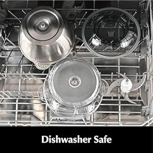 Kitchen in the box Food Processors,Small Meat Grinder & Food Chopper Electric Vegetable Chopper with 2 Bowls (8 Cup+8 Cup)& 2 Bi-Level Blades for Meat/fish/Vegetable/Baby Food (Black, 8cups+8cups) 6 51H1SltQLgL. SS300