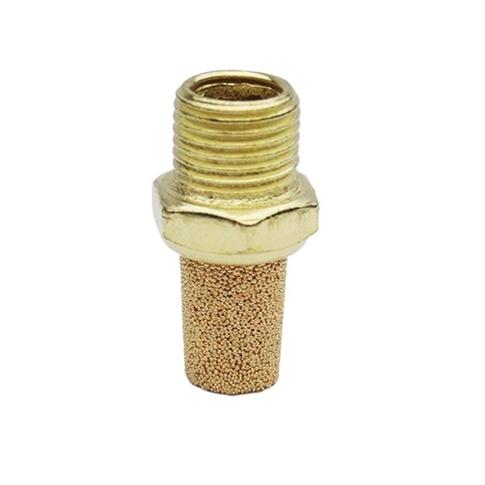1Pcs Pneumatic Exhaust Muffler Brass Silencer Fitting Noise Filter Reducer Connector PST-01, PST-02, PST-03,PST-04 (Color : PST-01)