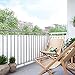 jarolift Revestimiento para balcón Alta Densidad (Transpirable), Lona de protección para Balcones...