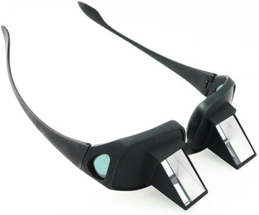 Bed Prism Spectacles Horizontal Lazy Glasses Horizontal Glasses for Lie Down Reading and Watching TV Unisex